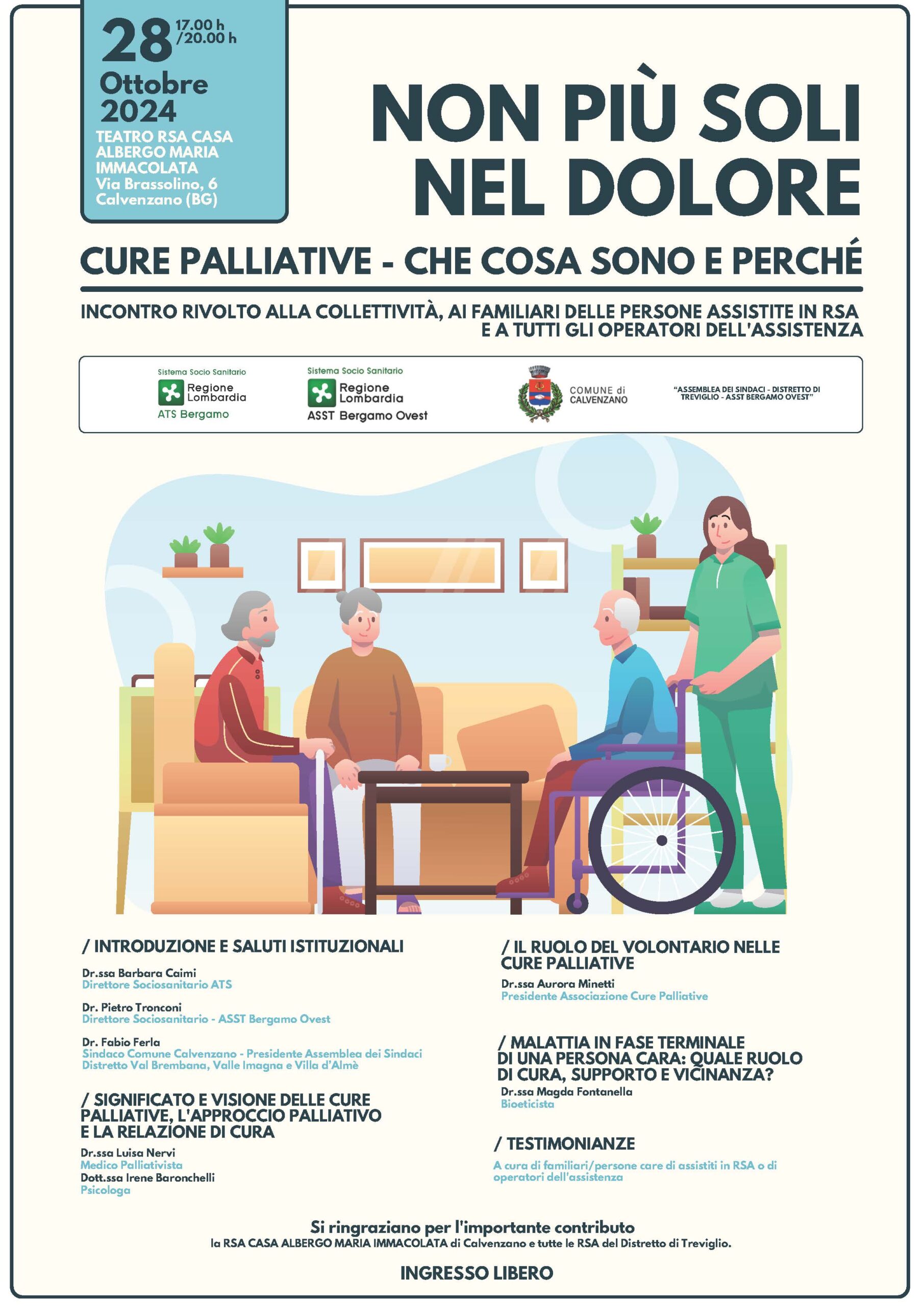 non più soli nel dolore 28 OTTOBRE